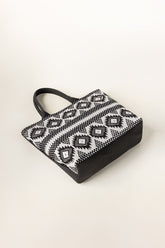 Black And White Handbag IWB-HDB24-018